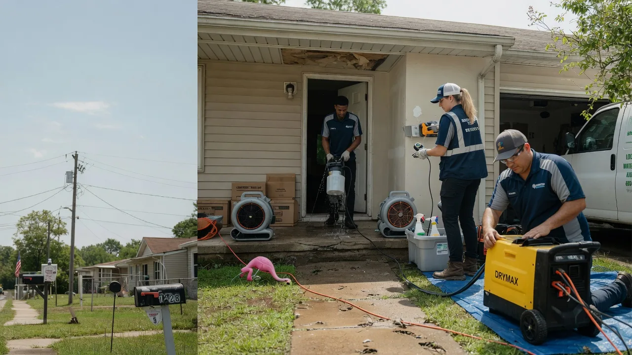 Storm Damage Water Removal in Clifton, TN near me